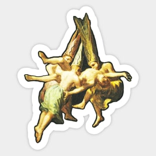 Goya: Flying Witches Sticker